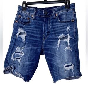 American Eagle Outfitters Airflex distressed Shorts​​​​​​​​